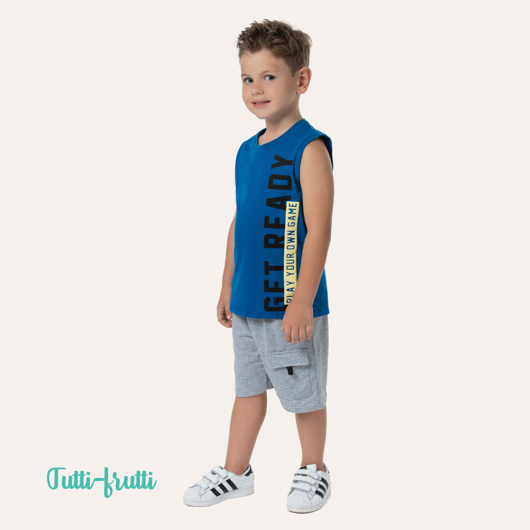 Conj meia malha/moletinho