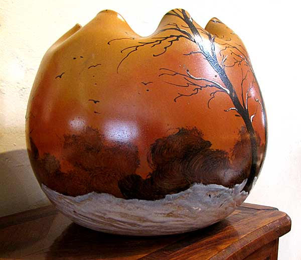 Thumbnail: LeGras Art Glass Vase