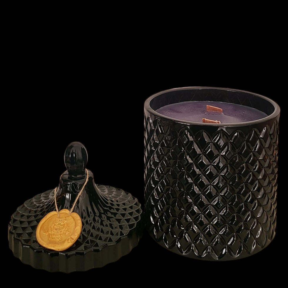 Thumbnail: Signature Black Crystal Candle (REFILLABE)