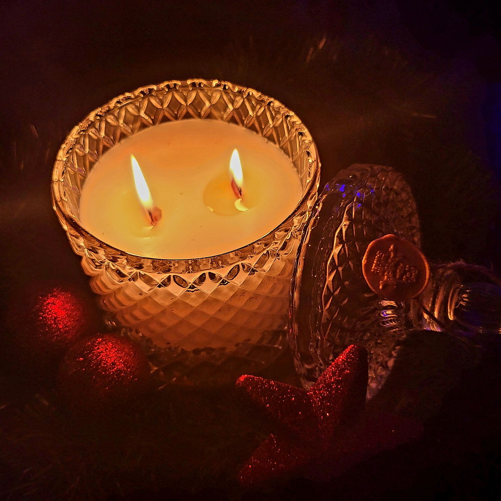 Thumbnail: Christmas Signature Crystal Candle (Refillable)