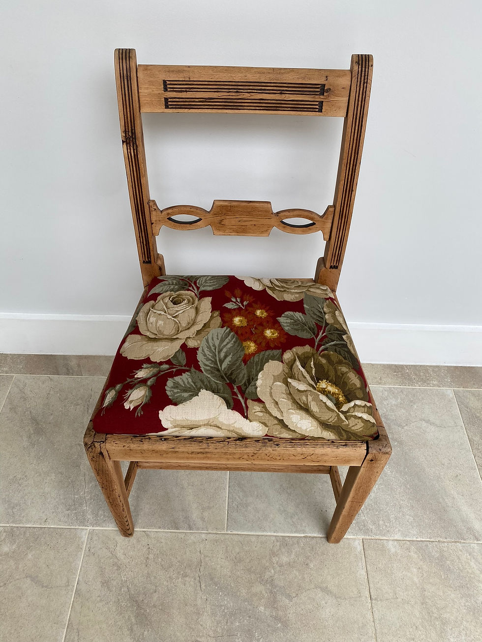 Thumbnail: Oak Dining Chair - Unsprung