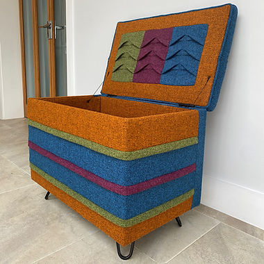 upholstered blanket box  AMUSF stage 1