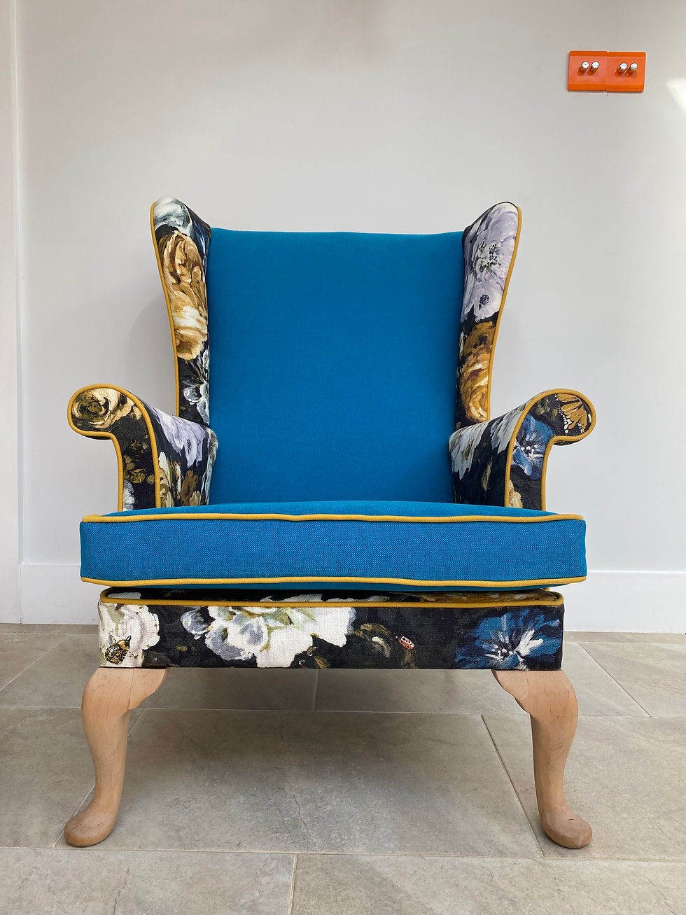 Thumbnail: Two Parker Knoll 720 Wingback Chairs