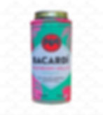 250 ml slim Neoprene custom beer koozies.Bacardi design