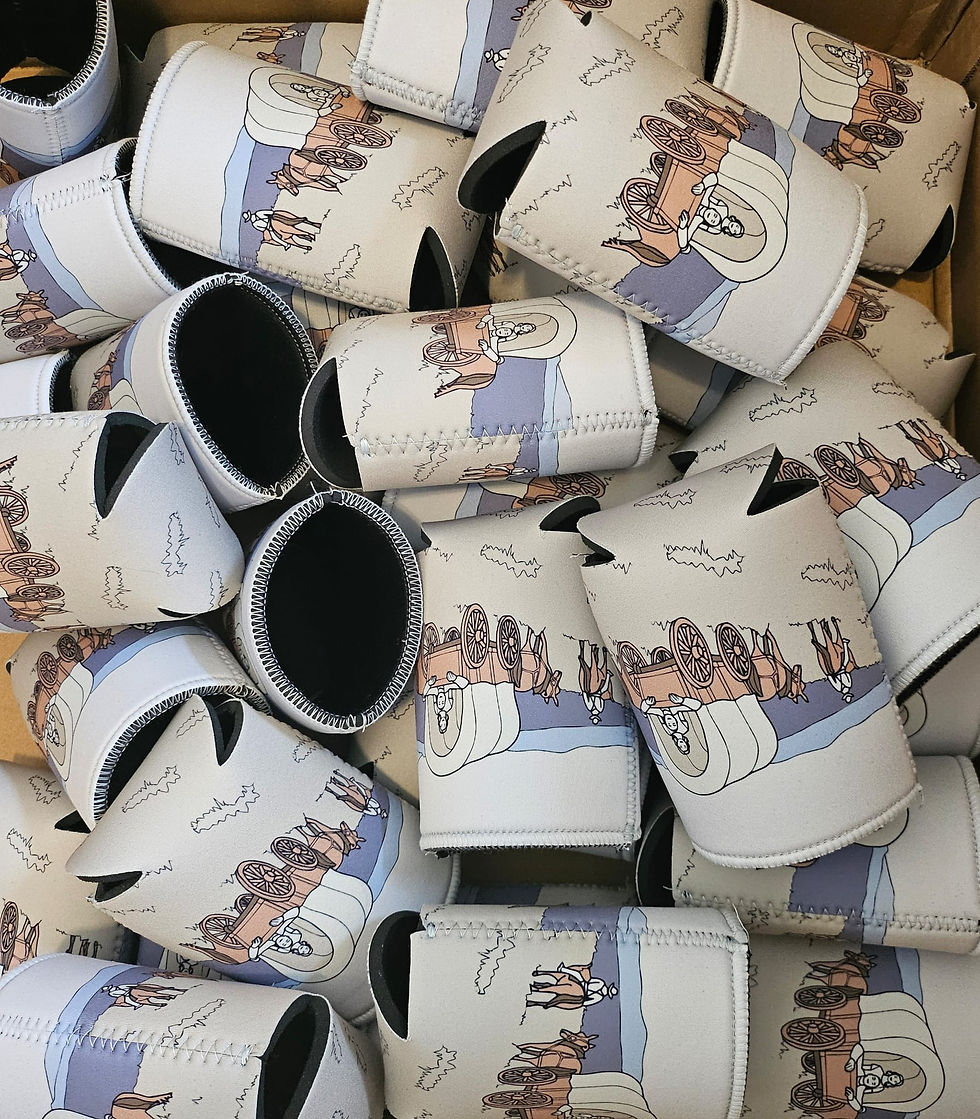 5mm koozies-overlocked-weddig design