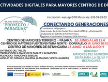 Utilización de Tablet y altavoz en los Centros de Mayores de los Municipios de Pájara, La Oliva y Betancuria