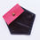 Thumbnail: Color Block Pentagon Pink Leather Coin Purse