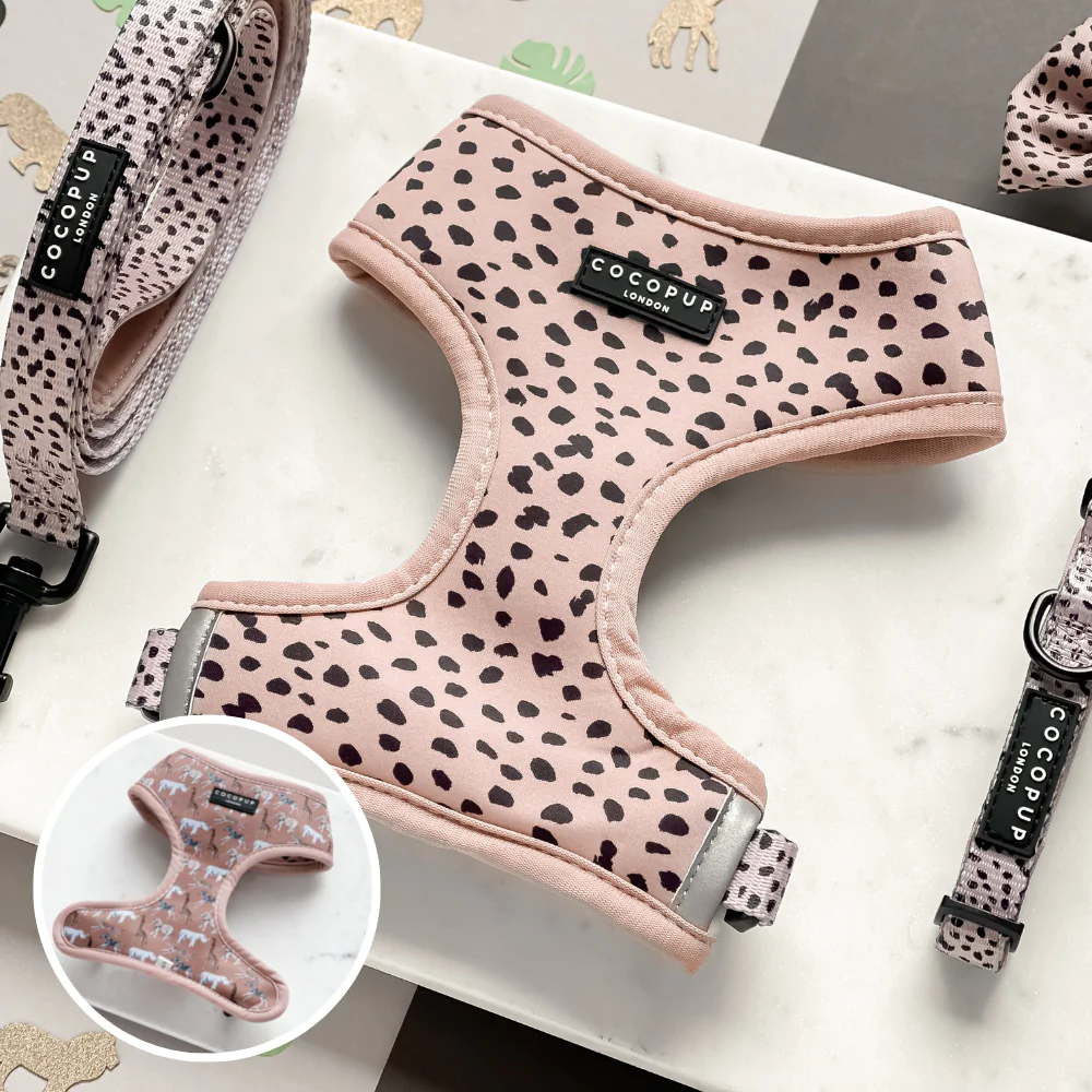 Cocopup Tan Spots Reversible Harness
