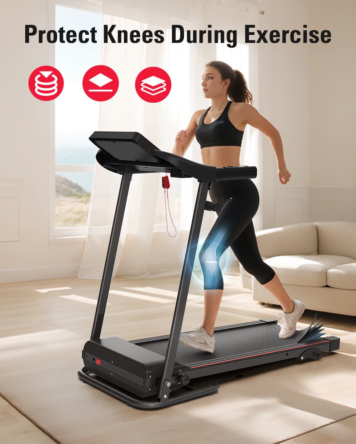 Fitness Equipment Mats Absorbent/Waterproof – Protects Exercise Equipment and Fl