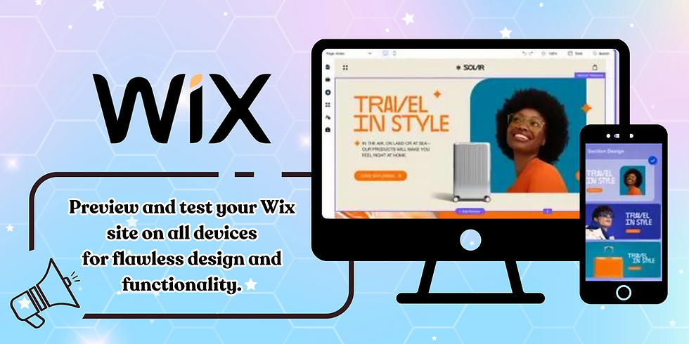 Building Your New Website on Wix