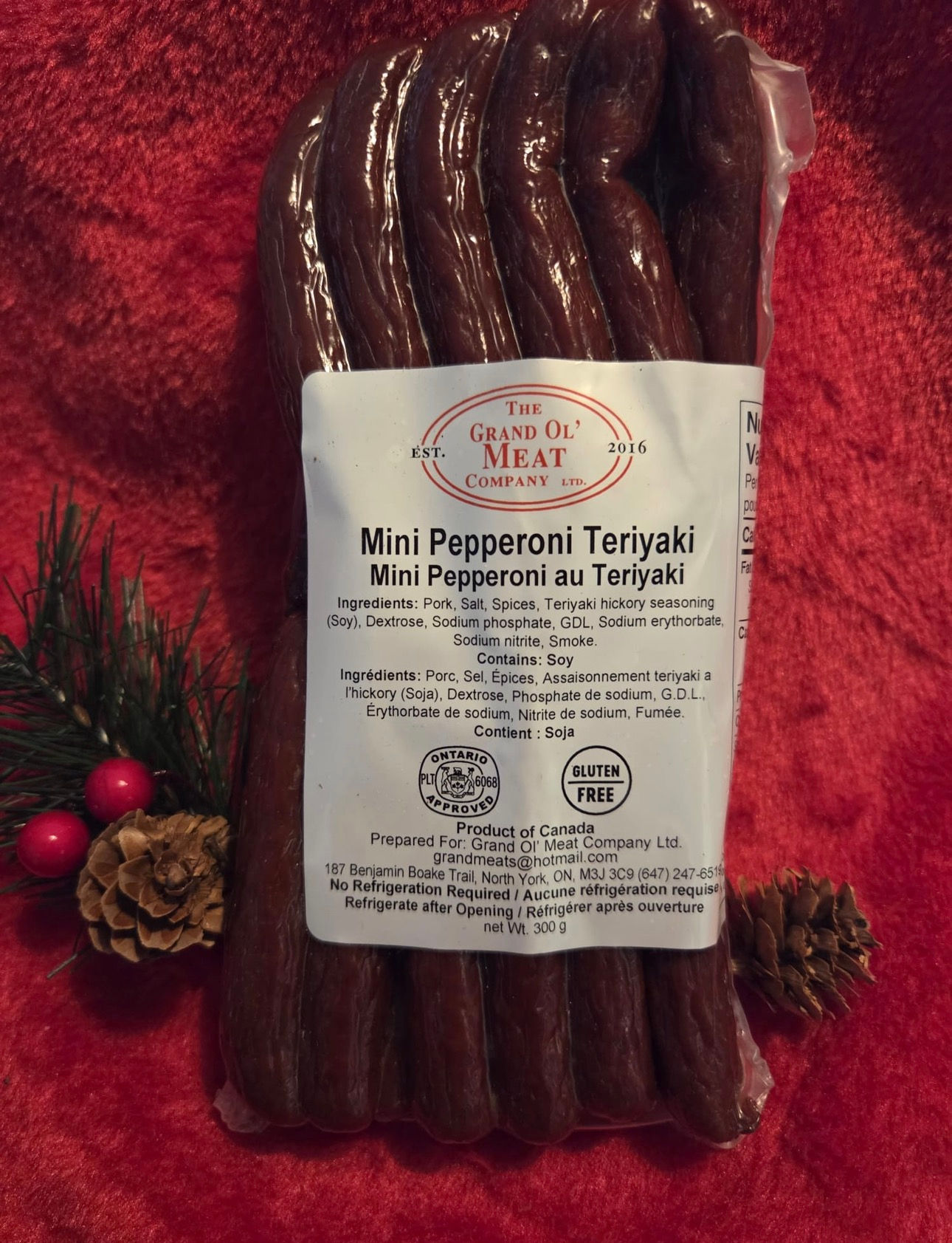 Teriyaki  Mini Pepperettes