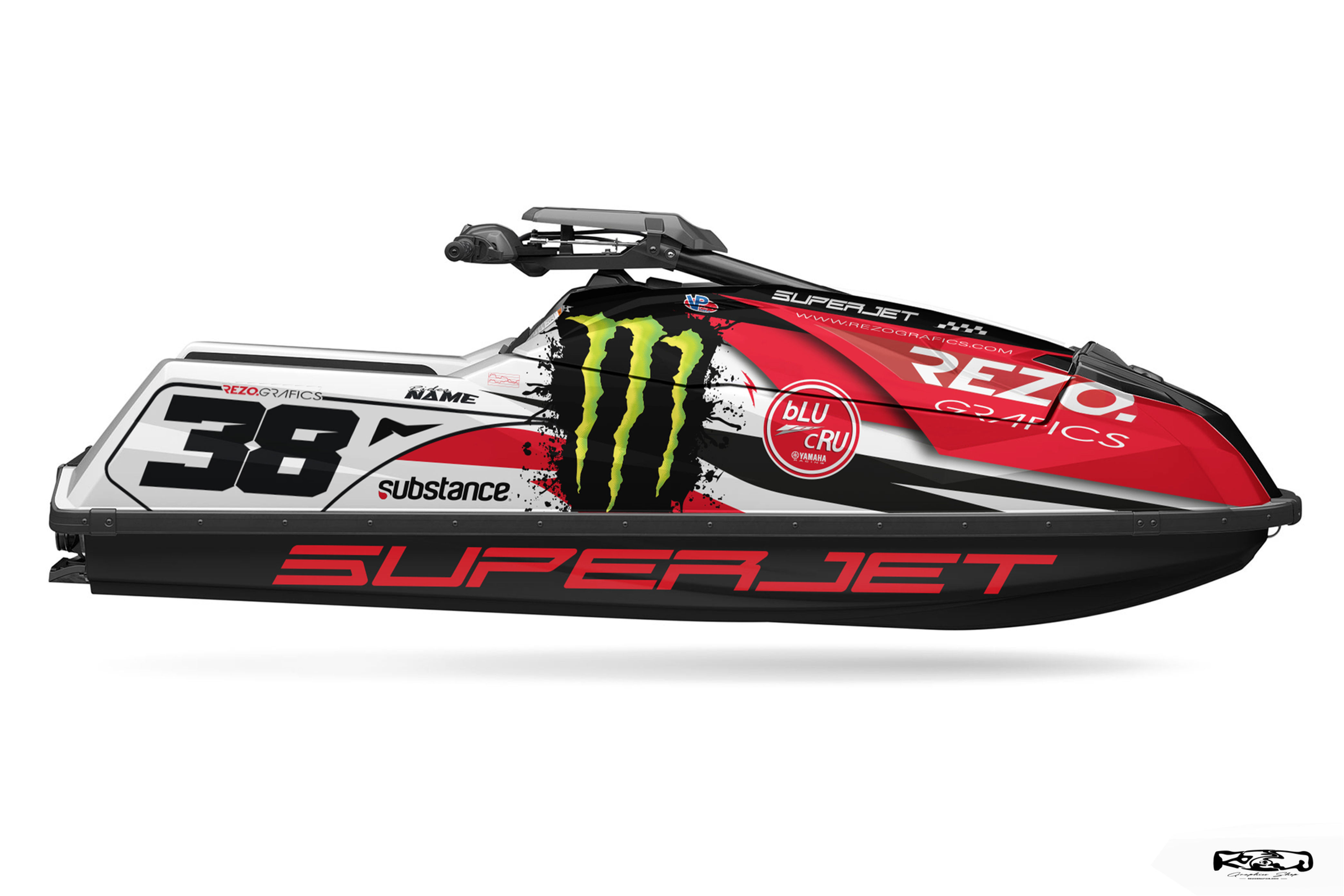 kit déco jet ski yamaha th factory 2.6