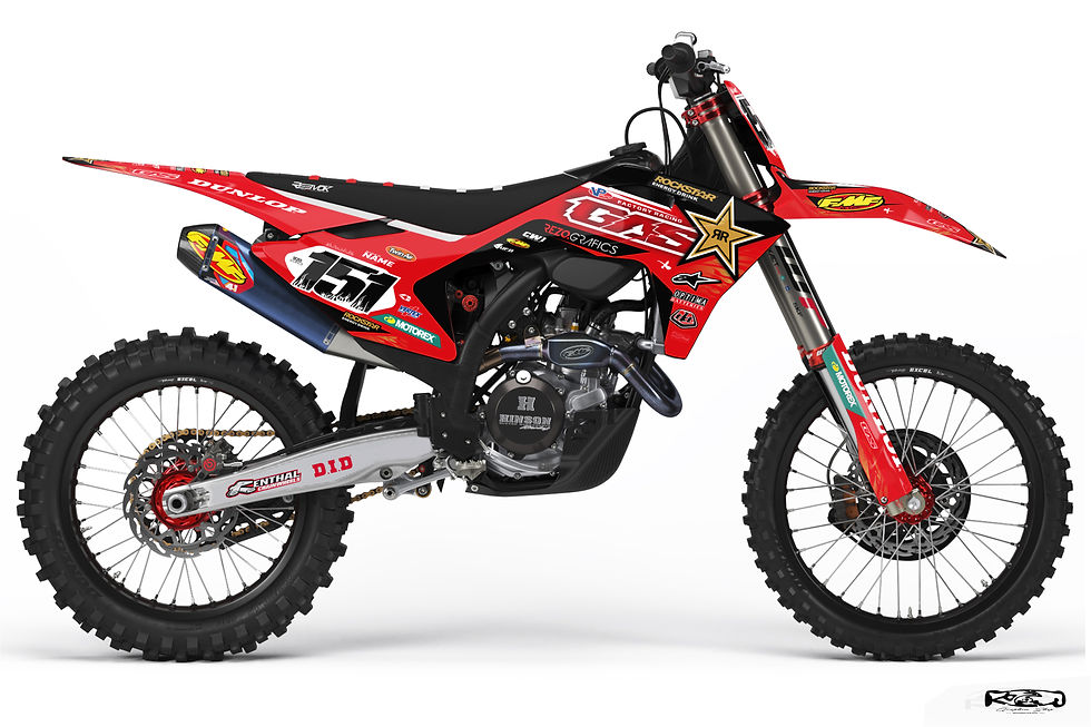kit déco motocross gasgas racestars 2.6