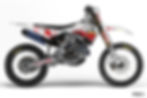 kit déco motocross honda old school serie 2.6