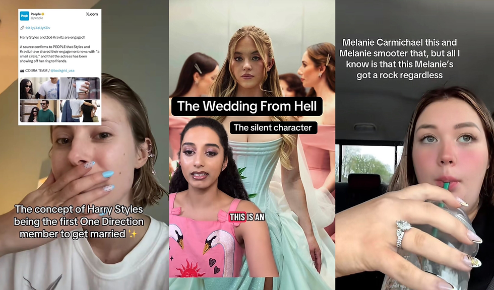 Gen Z Is Obsessed With Weddings They're Not Having: The Celebration Economy Has a New Audience