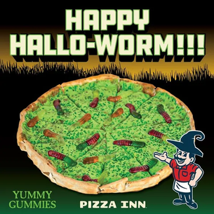 Restaurants: Pizza Inn’s Sandworm Pizzert: A Spooky Slice of Halloween Fun