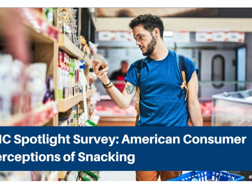 Insight of the Day: IFIC releases latest spotlight survey on snacking habits