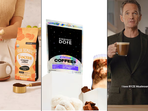 Beverages: Mushroom Coffee Mania: Functional Fungi Fuel Gen Z’s Sips & Snacks