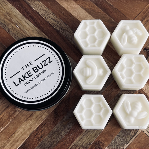 Melt away your stresses with wax melts by the lake buzz candle company