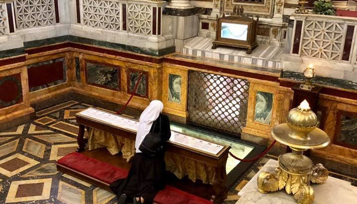 The grave of the Apostle Paul