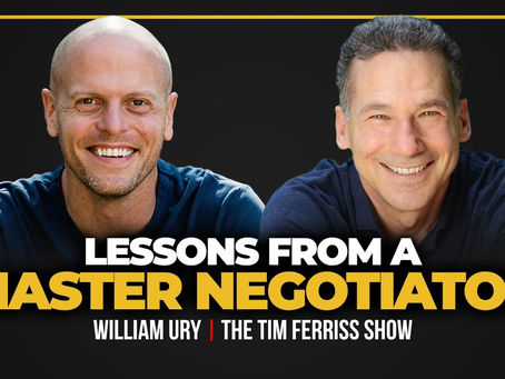 William Ury on negotiation