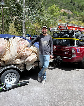 Property cleanout, Aspen, Colorado.