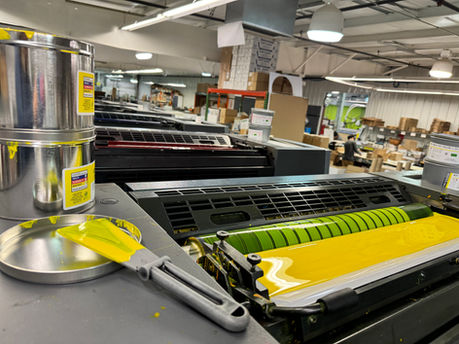 Omega High-Impact Print Solutions, NJ Print Shop. Heidelberg Speedmaster CD 74.