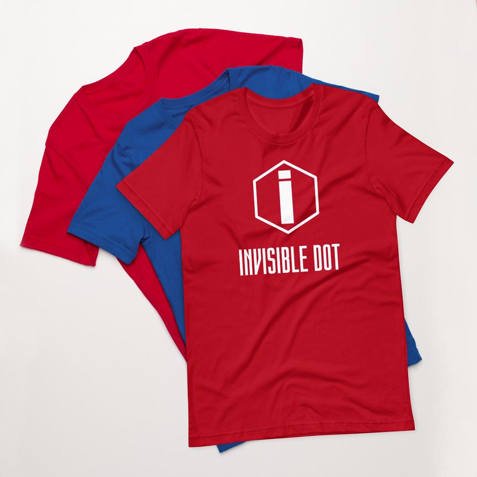 Thumbnail: Invisible Dot Logo T-Shirt - Inner Tag