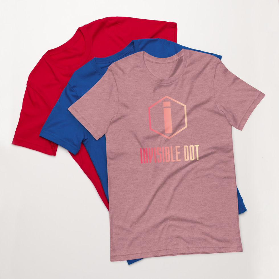 Thumbnail: Invisible Dot Fade Logo T-Shirt - Inner Tag