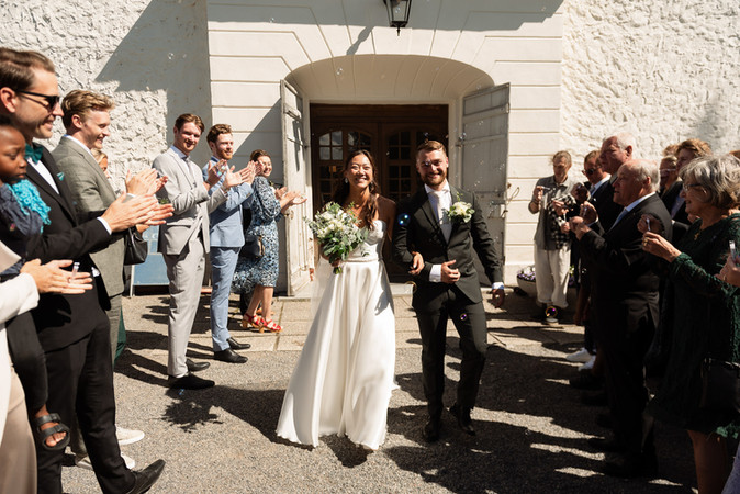 Vigsel i Lövånger Kyrka, Västerbotten