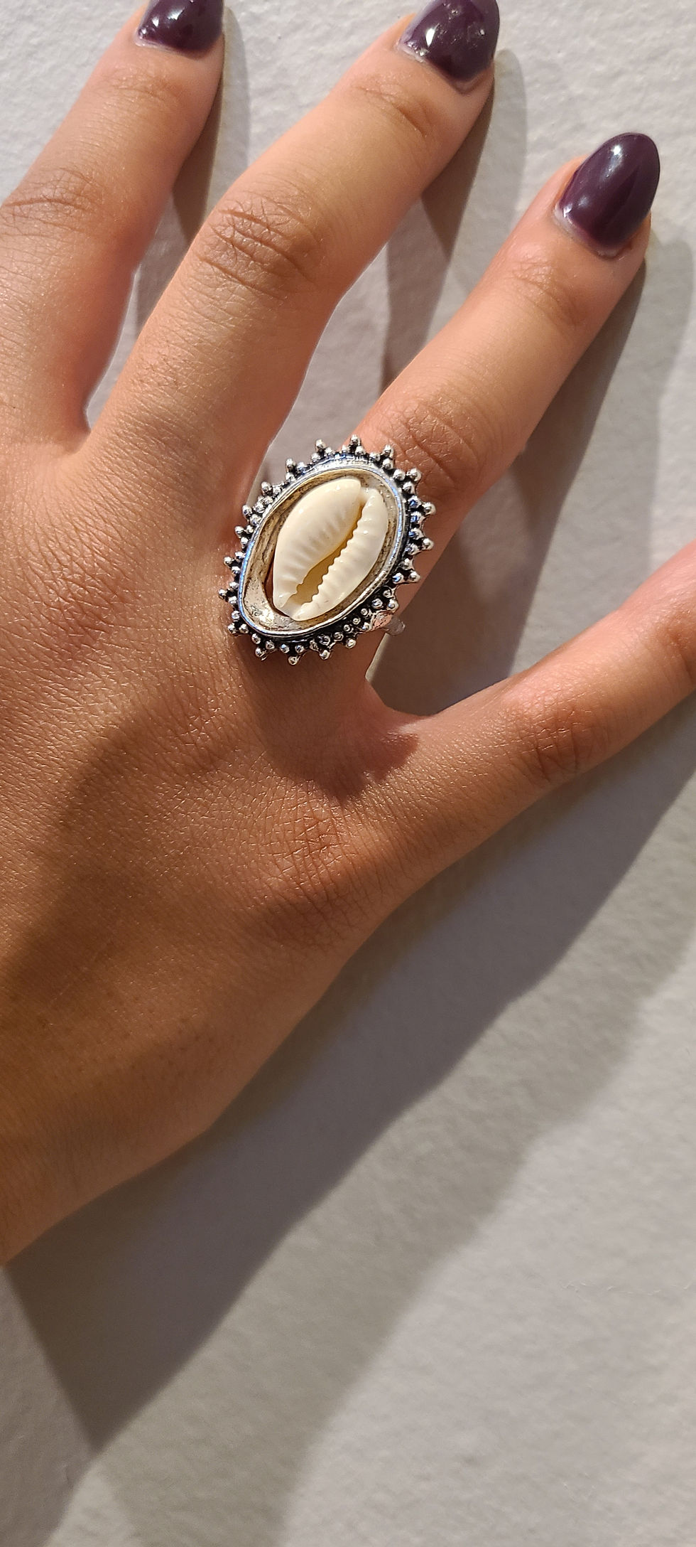 Thumbnail: Shell Ring - Silver
