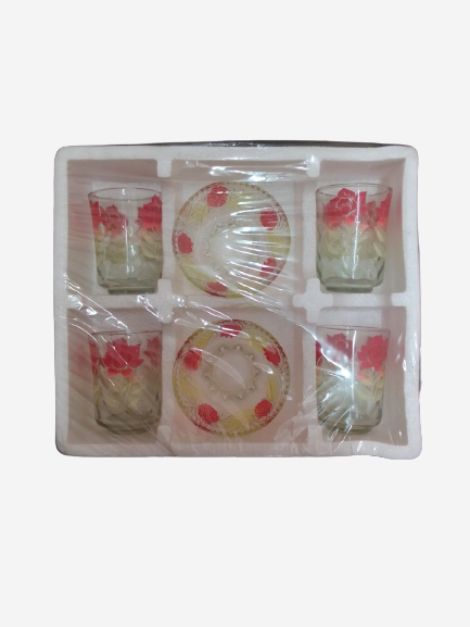 Glass Pudding Set