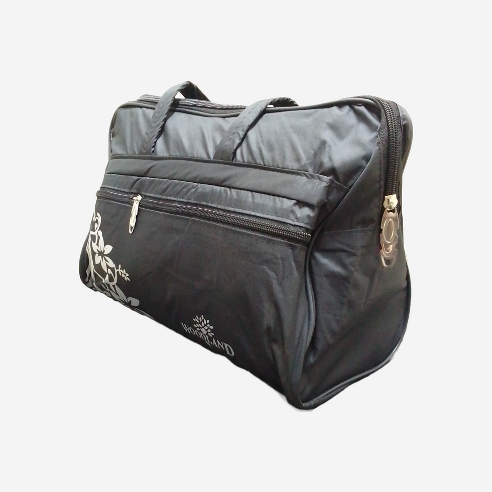 Thumbnail: Woodland® Aesthetic Ladies Red/Lavender/Cobalt/Black Handbag | Duffel Bag