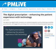 Nelson Advisors featured in the PMLiVE article 'The digital prescription: enhancing the patient experience with technology'