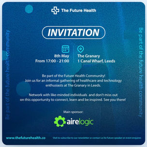 Nelson Advisors partner with The Future Health for HealthTech networking event in Leeds, May 2025