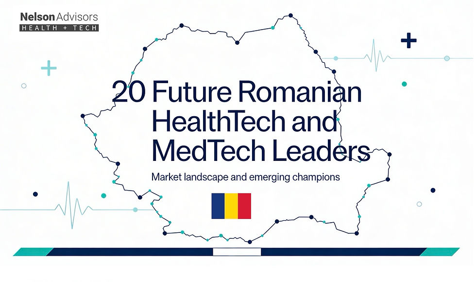 20 Future Romanian HealthTech and MedTech Leaders