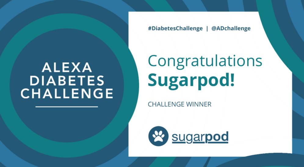 Sugarpod wins the Amazon Alexa Diabetes Challenge