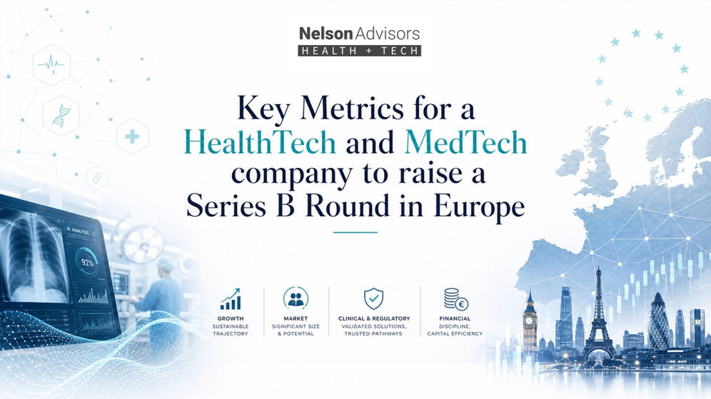 Key Metrics for a HealthTech and MedTech company to raise a Series B round