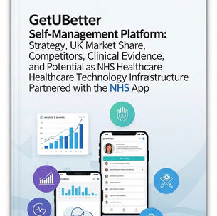 getUBetter Self Management Platform; Strategy, UK Market Share, Competitors, Clinical Evidence and Potential as NHS Healthcare Technology Infrastructure