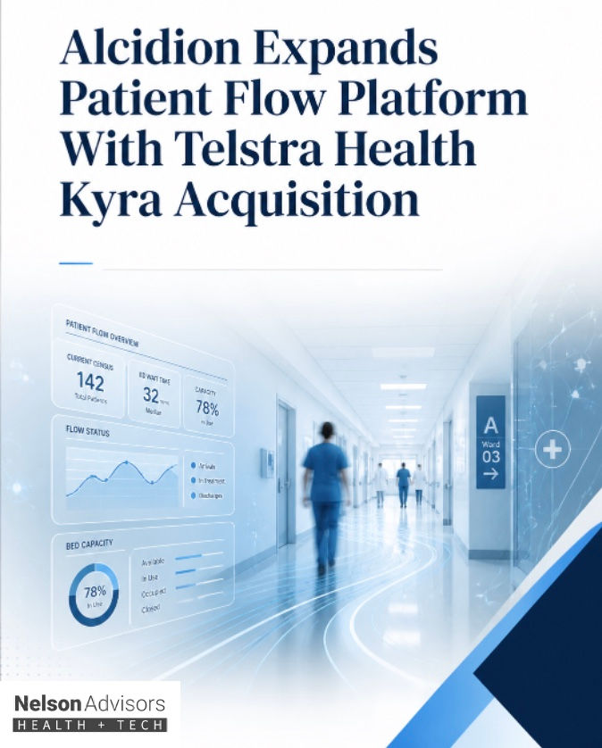 Alcidion Expands Patient Flow Platform With Telstra Health Kyra Acquisition