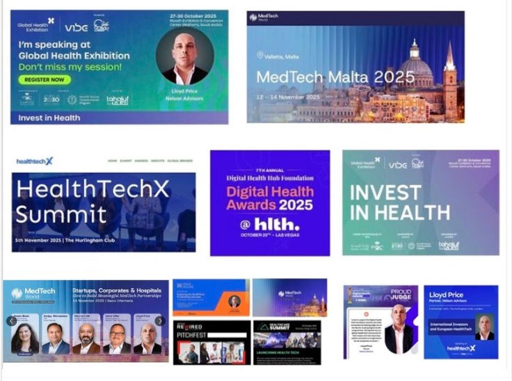 Nelson Advisors MedTech and HealthTech events: Q4 2025