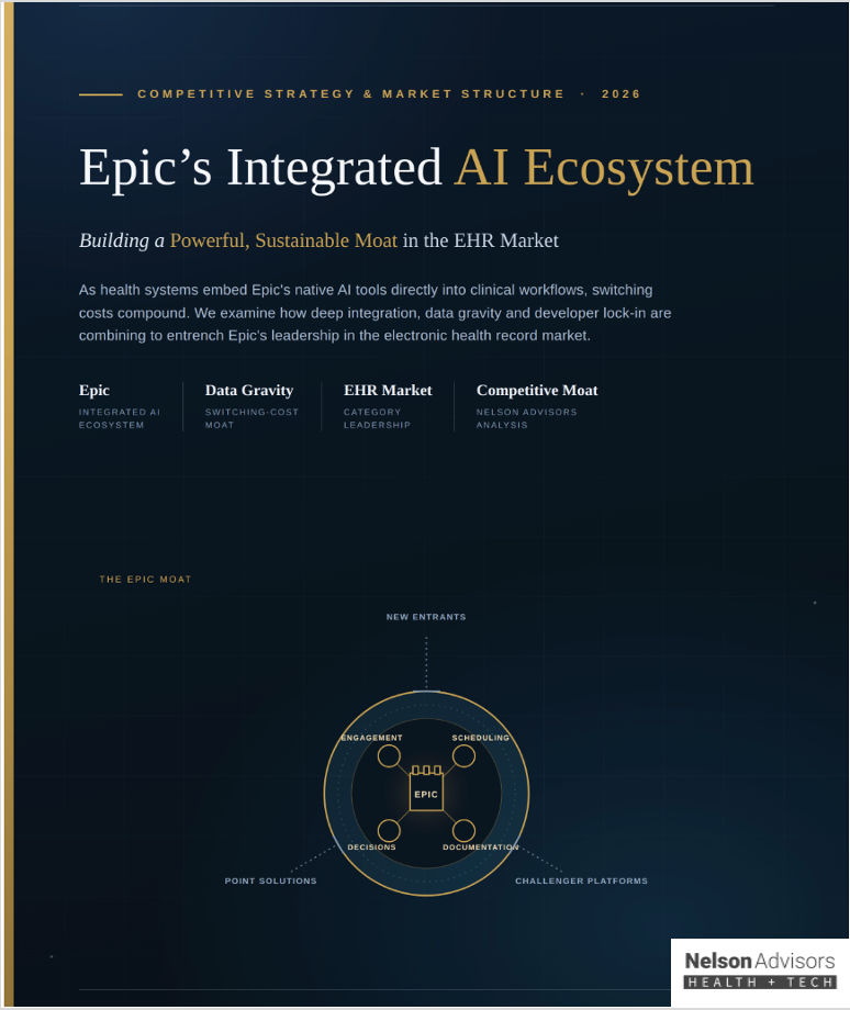 Epic’s Integrated AI Ecosystem is creating a powerful and sustainable Moat in the EHR market