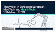 This Week in European MedTech and HealthTech: 13th March 2026