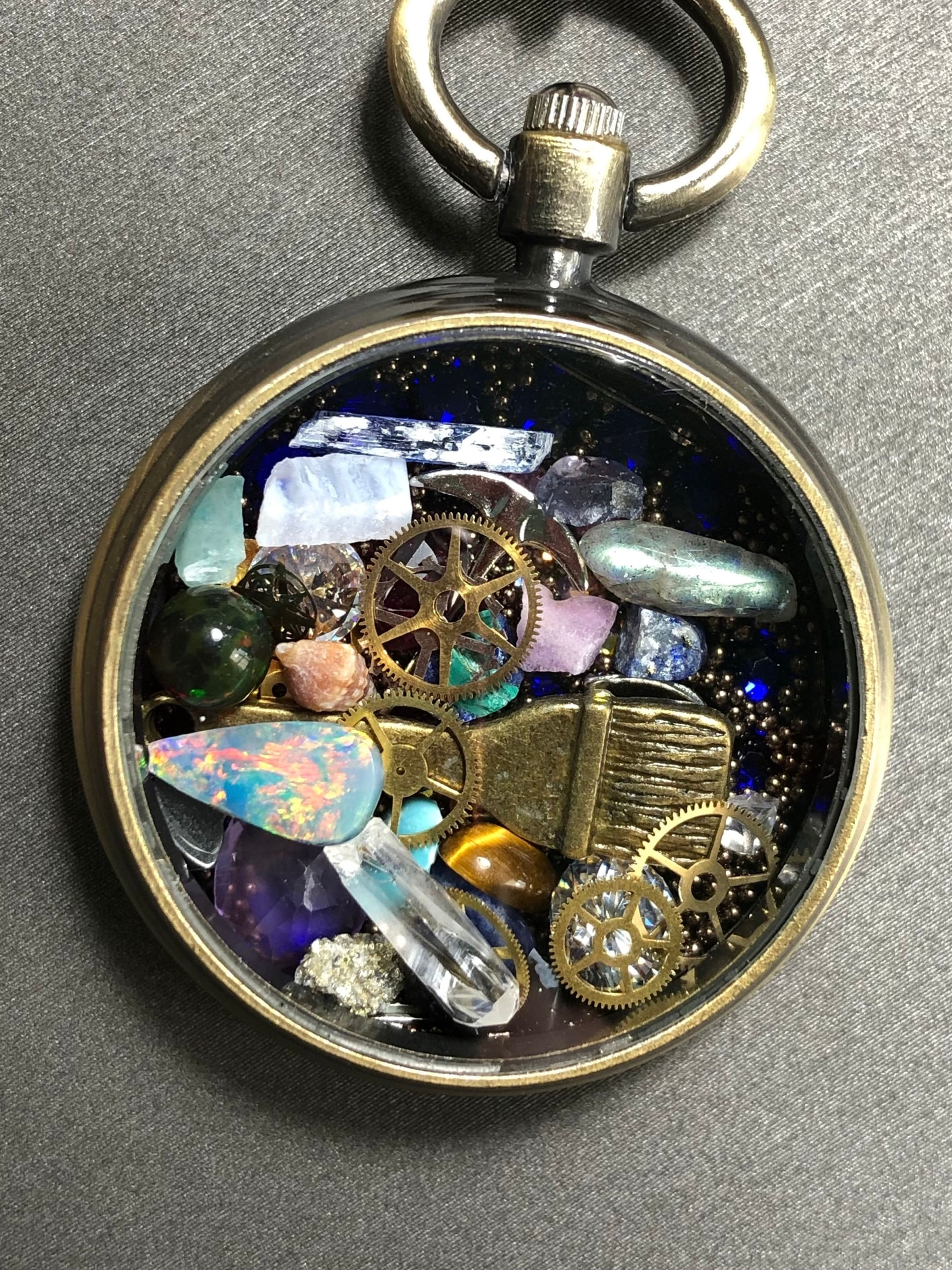 Geologist/Rockhound Bronze Cobalt- 22 Rocks and Gems