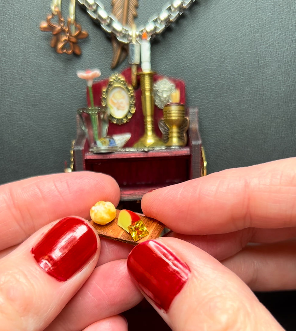 Thumbnail: Wine Red Mini Shelf