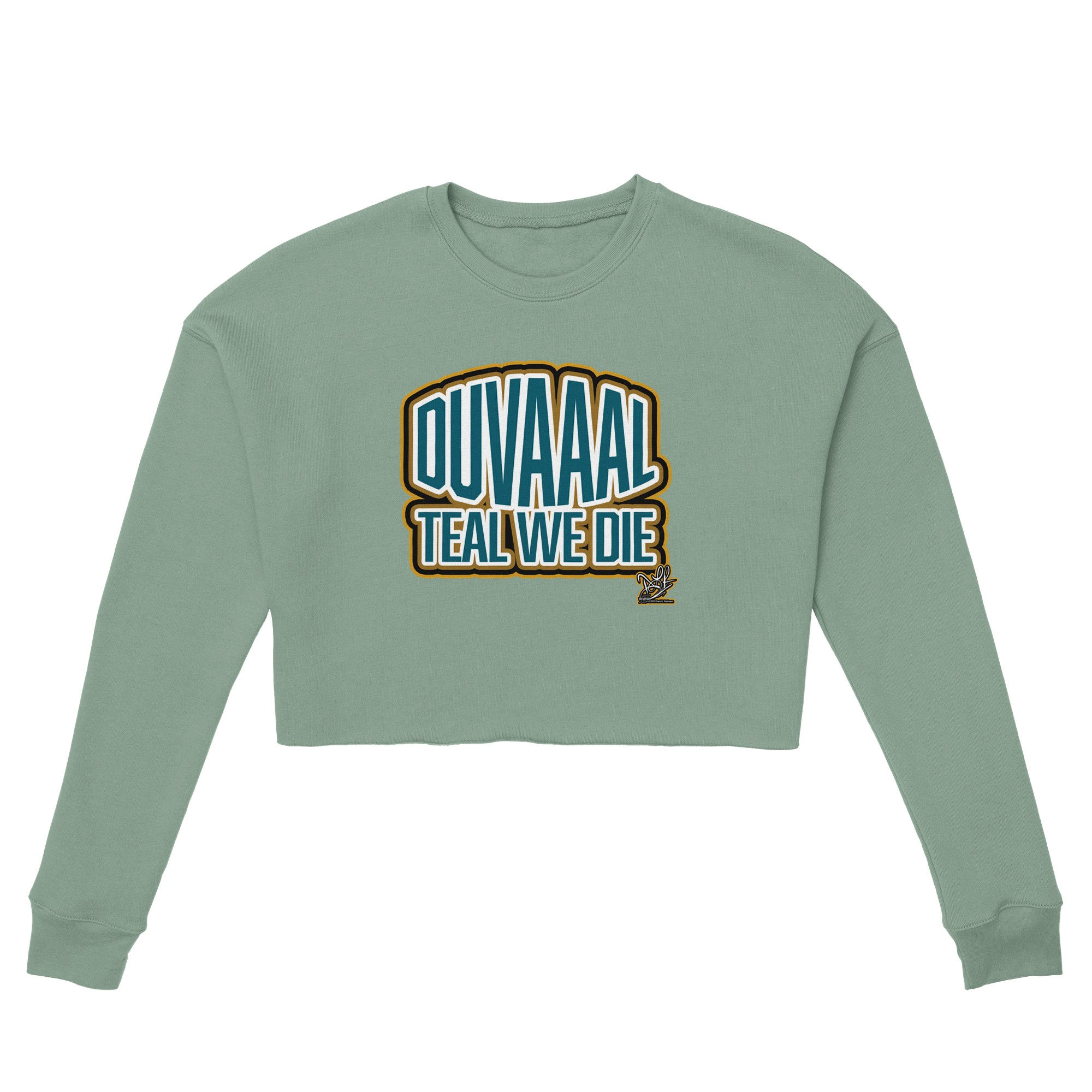 DUVAAAL (DTWD) by DLR Women's Cropped Sweatshirt