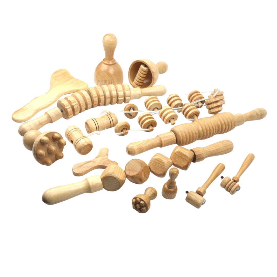 Colombian Wood Therapy Tools