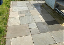 Lime Green Bathrooms Patio