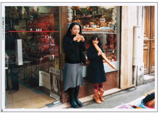 Chino Otsuka’s “1982 and 2005, Paris, France” is among the photos in the Getty exhibit focused on a generation of female photographers.