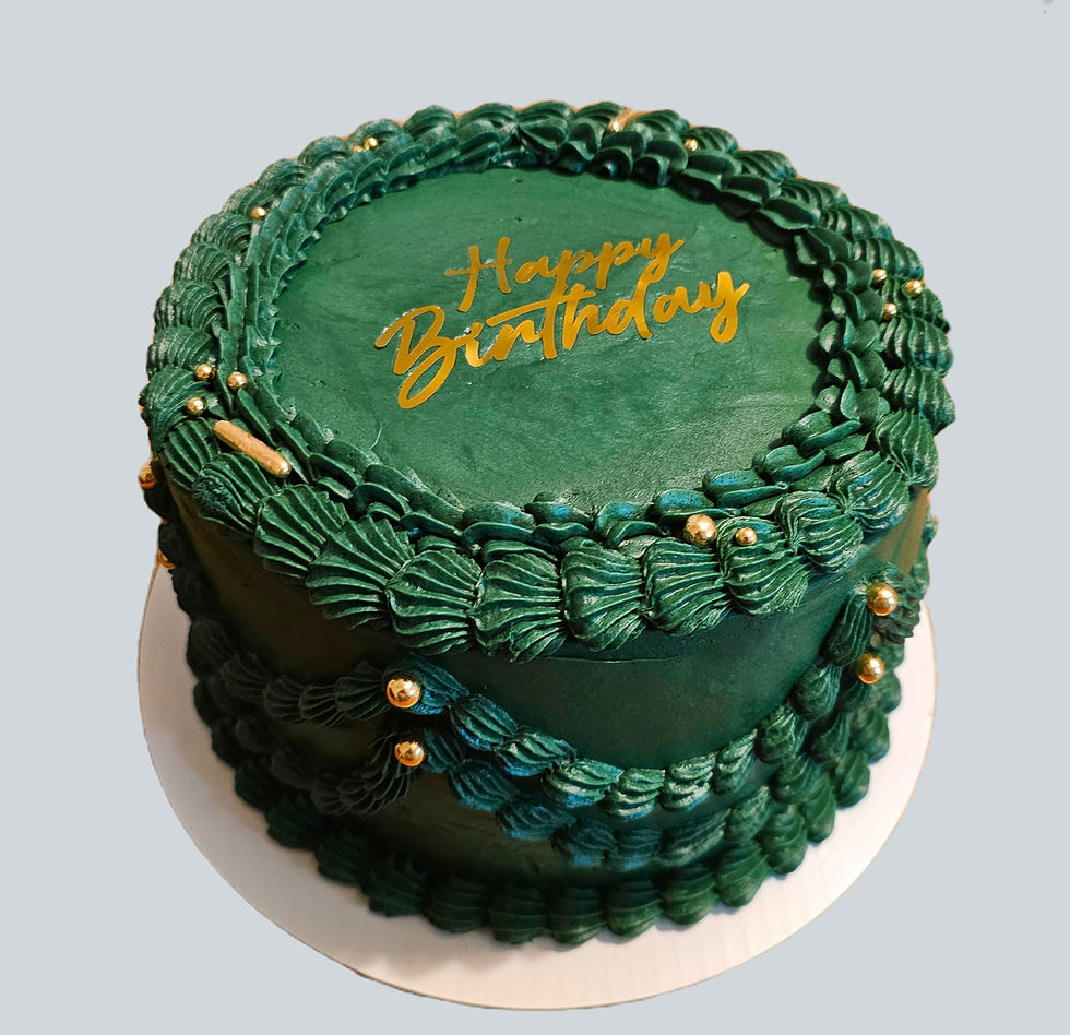 Thumbnail: One Tier Custom Cake Deposit